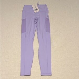 Fabletics Light Purple ON-THE-GO Leggings